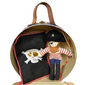 Meri Meri Mini Pete's House Mini Pirate Suitcase Doll Set